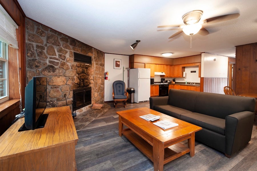 interior view of a cabin