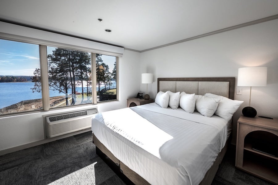 interior view of a room at the resort