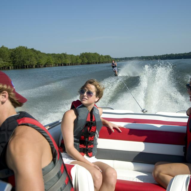 Boating at Lake Chicot State Park